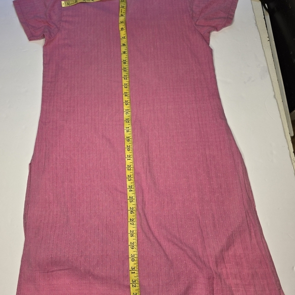 Fabindia Rose Pink Shift Dress - Picture 5 of 6